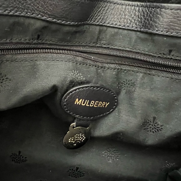 AUTHENTIC Mulberry Suede Studded & Tassel Handbag in Excellent Condition - Picture 7 of 9